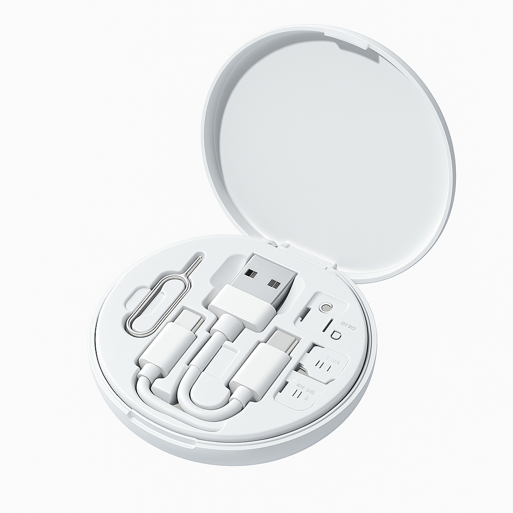 Kit Câble USB-C 6-en-1 – Charge Rapide & Transfert de Données